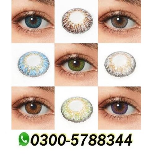 Woman Eye Lenses in Pakistan