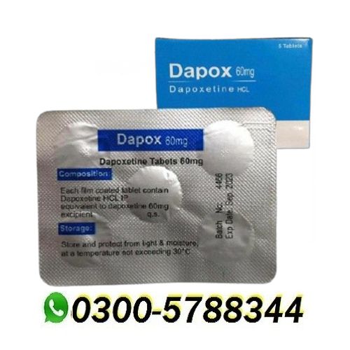 Dapoxetine Hydrochloride Tablets in Pakistan