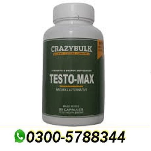 Crazybulk Testomax Pills in Pakistan