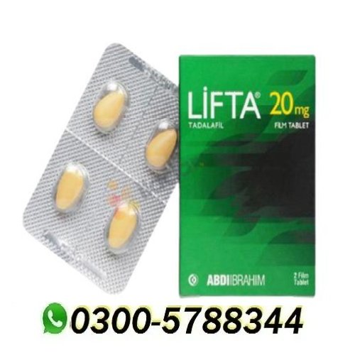 Lifta 20mg Tadalafil Film Tablets in Pakistan