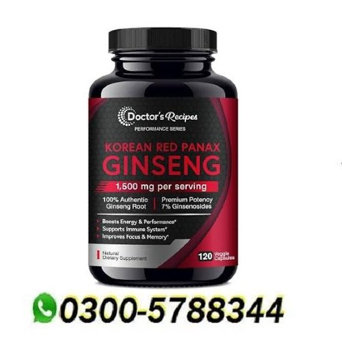 Doctor Recipes Korean Panax Ginseng in Pakistan