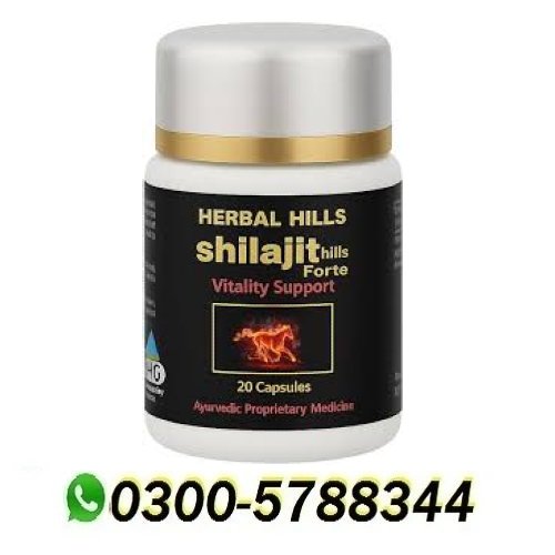 Herbal Hills Shilajithills Capsule in Pakistan