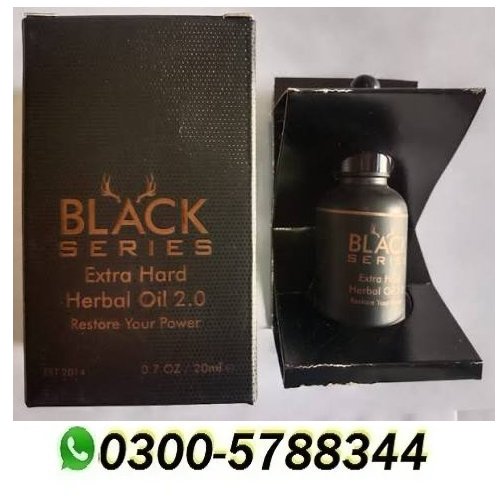 Black Series Extra Hard Herbal Oil in Pakistan