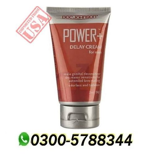 Doc Johnson Power Plus Delay Cream in Pakistan