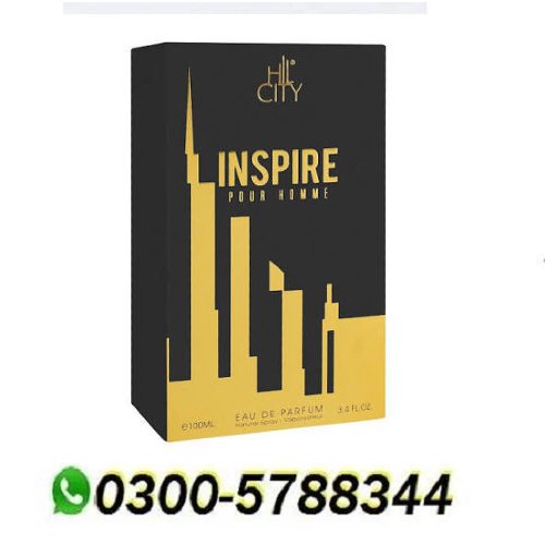 Hill City Inspire Pour Homme Eau De Parfum, for Men, 100ml