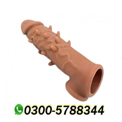 Skin Color Silicone Condom Dotted