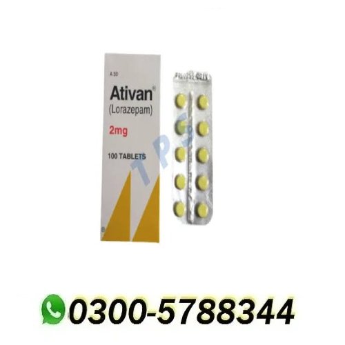 Ativan 2mg Price in Pakistan