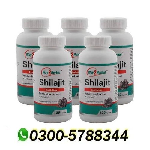 Way2herbal Shilajeet Capsules Price in Pakistan