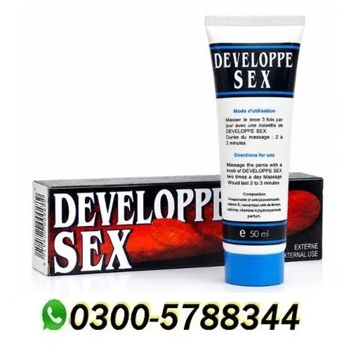 Developpe Sex Cream in Pakistan