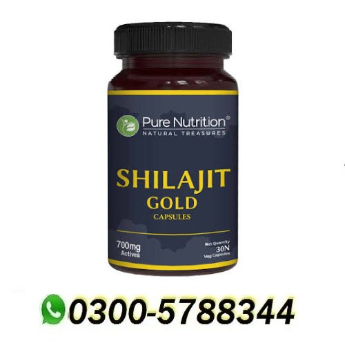 Gold Shilajit Capsules in Pakistan