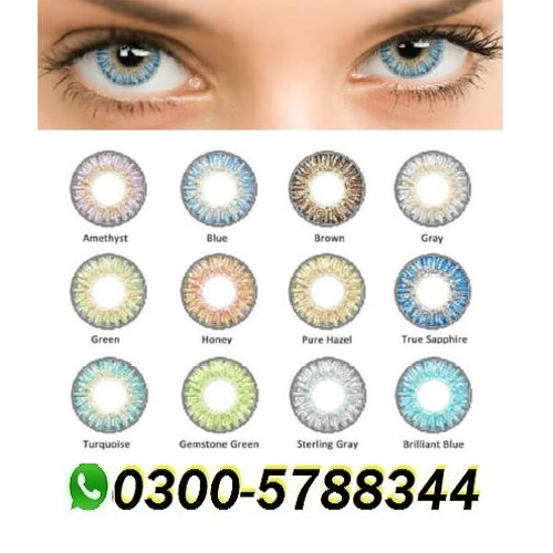 Woman Eye Lenses in Pakistan