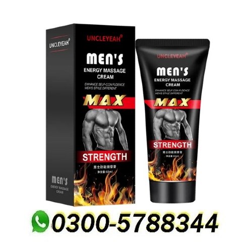 Men's Energy Massage Cream in Pakistan