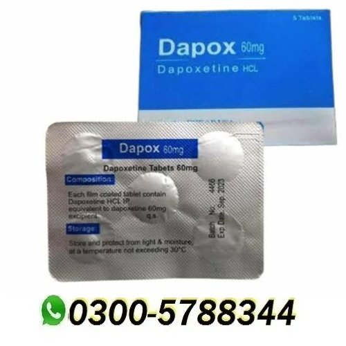 Dapoxetine Hydrochloride Tablets in Pakistan