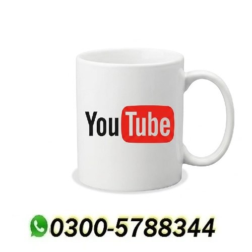 Youtube Printed Tea Cup In Pakistan