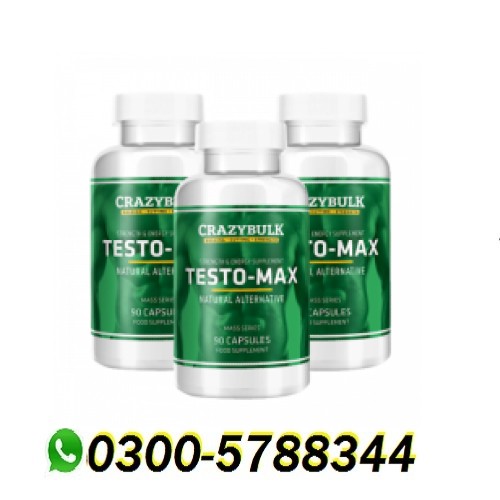 Crazybulk Testomax Pills in Pakistan