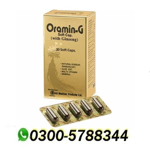 Oramin G Multivitamin Capsules in Pakistan