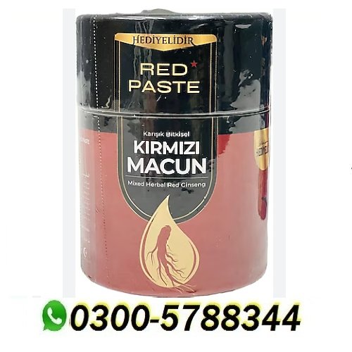 Kirmizi Macun Ginseng Macun Red Paste