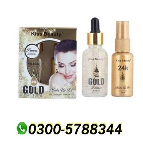 24k Gold Makeup Fix 2 in 1 in Pakistan