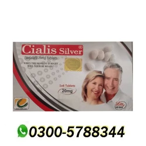 Cialis Silver 20mg Tablets in Pakistan