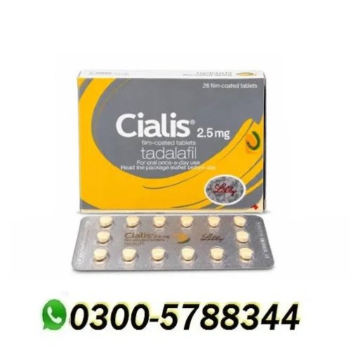 Cialis 2.5mg Tadalafil Tablets in Pakistan