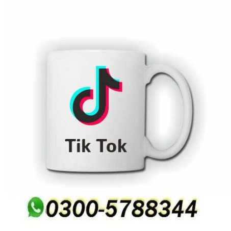 Tiktok Printed Cup in Pakistan