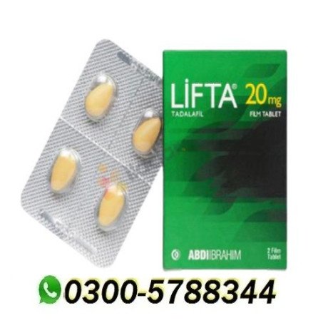 Lifta 20mg Tadalafil Film Tablets in Pakistan