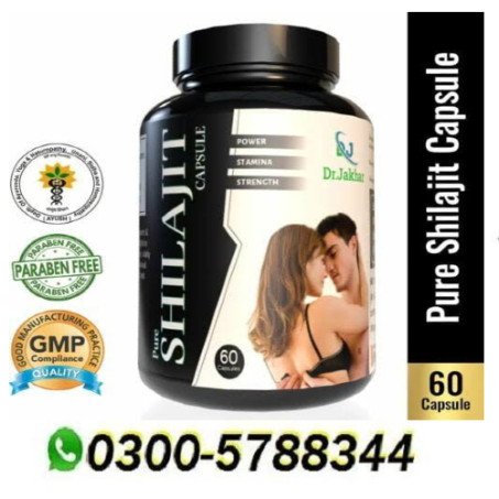 Dr.jakhar Pure Shilajit Capsules in Pakistan