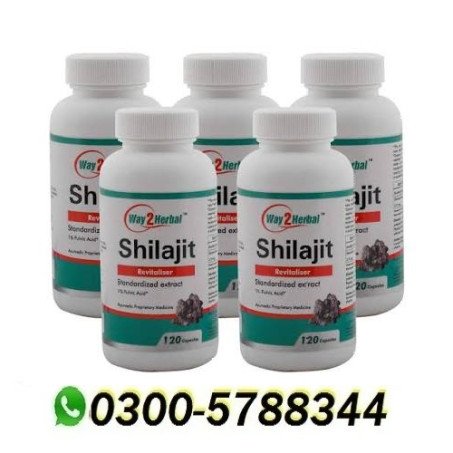 Way2herbal Shilajeet Capsules Price in Pakistan