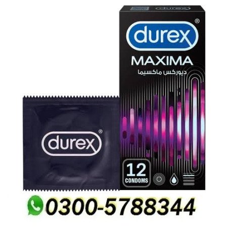 Durex MAXIMA Extra Thin Condoms 12 Pack