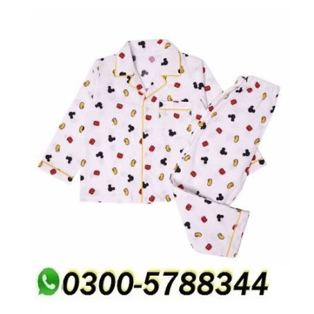 Mickey Mouse Printed Pajama Night Suit