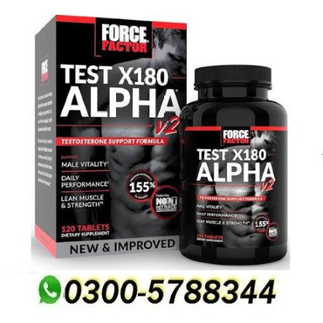 Force Factor Test X180 Alpha Capsule in Pakistan
