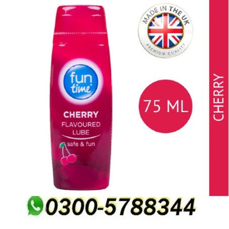 Fun Time Cherry Flavoured Lube 75ml
