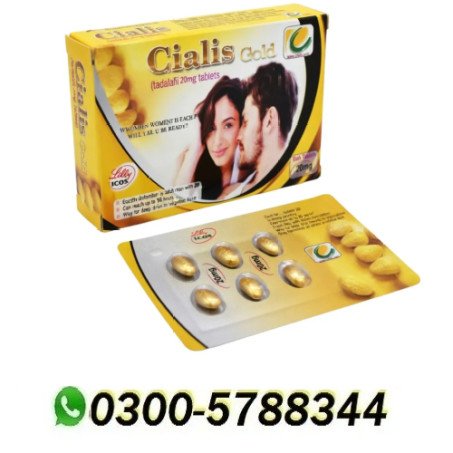 Cialis Gold 20mg Tablets in Pakistan