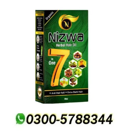 Nizwa 7 in 1 Herbal Hair Oil in Pakistan