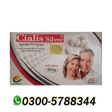 Cialis Silver 20mg Tablets in Pakistan
