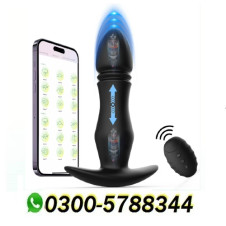 Anal Plug Vibrator with App Control 