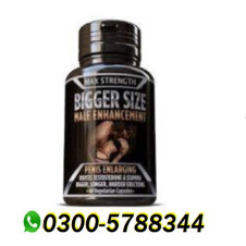 Bigger Size Capsules in Pakistan