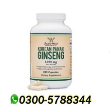 Double Panax Ginseng in Pakistan