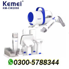 Kemei Km 2098 Pet Grooming Kit With Vacuum